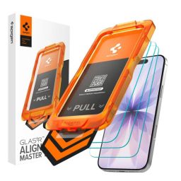 Spigen Glass tR AlignMaster S for iPhone 17 Pro Max 3 Pack