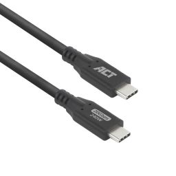 ACT USB-C to USB-C cable 2m Black