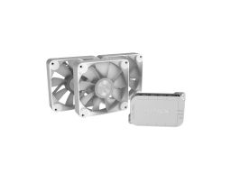 Ventilátor APNX FP1-R PWM, fordított légáramlás, ARGB - 120mm, 3darabos, fehér