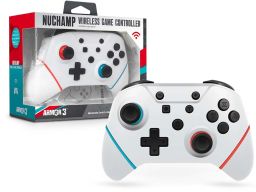 Armor3 NuChamp Nintendo Switch Fehér vezeték nélküli kontroller
