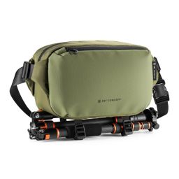 K&F Concept 2in1 Sling Bag Everyday Shoulder Bag & Photography Camera Backpack 10L Green
