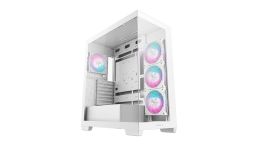 DeepCool CG580 4F WH Tempered Glass White