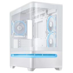 Asus Prime AP202 ARGB Tempered Glass White