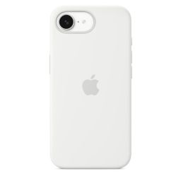 Apple iPhone 16e Silicone Case White