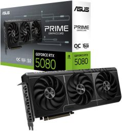 VGA ASUS NVIDIA RTX 5080 16GB GDDR7 - PRIME-RTX5080-O16G
