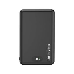 Mobile Origin Wireless Metal Slim 10000mAh PowerBank Black
