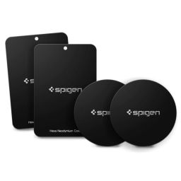 Spigen Kuel MP-4P Car Mount Metal Plates Black
