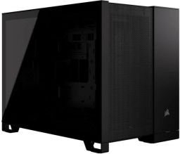 CORSAIR 2500D Airflow Tempered Glass Mid-Tower számítógépház, fekete