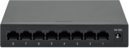 Intellinet 8-Port Switch Black