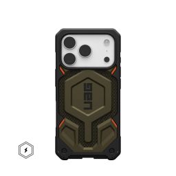 UAG Monarch Pro case for iPhone 17 Pro Kevlar Element Green
