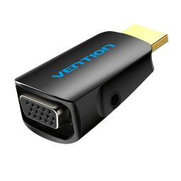 Vention HDMI to VGA with 3,5mm Jack Adapter Black