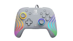 PDP Afterglow Wave Controller for Nintendo Switch Grey