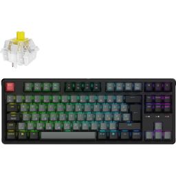 Keychron C3 Pro 8K USB magyar Super Banana mechanikus billentyűzet fekete