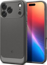 Spigen Rugged Armor MagSafe case for iPhone 17 Pro Gray