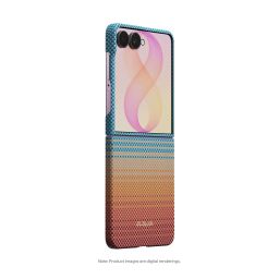 Pitaka Edge Case for Galaxy Z Flip8 California Dream Sunset 2.0