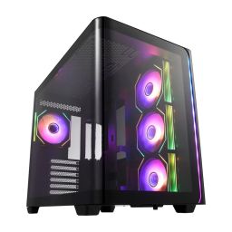 FSP M580 RGB Tempered Glass Black