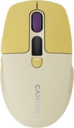 Canyon CNS-CMSW26Y Wireless Bluetooth Mouse Yellow