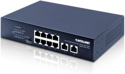 Intellinet 8-Port PoE Switch Black