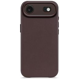 Decoded Leather Backcover for iPhone 17 Air Chocolate Brown
