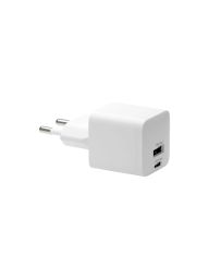 dbramante1928 re-charge Pro EU Wall Charger USB-C 25W + USB-A 18W White