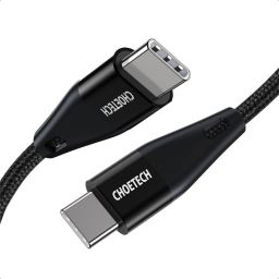 Choetech  XCC-1003 PD60W USB-C to USB-C cable 1,2m Black