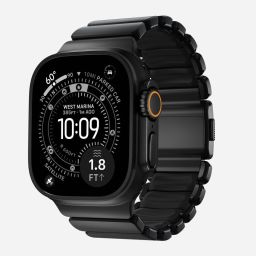 Nomad Stratos Band for Apple Watch 45/46/49mm Black Titanium/Black
