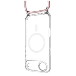 FIXED MagPure Neck tok Apple iPhone Air készülékhez, rózsaszín