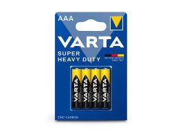 VARTA Super Heavy Duty Zinc-Carbon AAA ceruza elem - 4 db/cs
