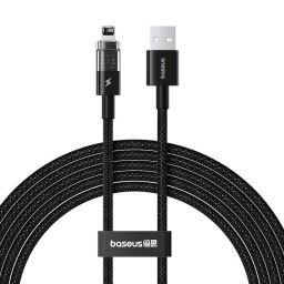 Baseus Gem USB to IP lightning 2.4A fast charging cable 2m Black