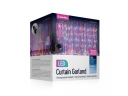 ColorWay LED garland curtain 3x3m 300LED multicolor
