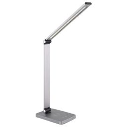 Platinet Desk Lamp 10W Aluminium Wireless Charging 3-Step dimming 5-Step Silver