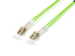 EQuip LC to LC Fiber Optic Patch Cable 2m Green