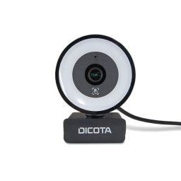 Dicota Ringlight 5MP Webkamera Black