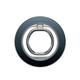 Burga Magnetic Ring Holder Silver Black Hole