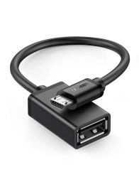 UGREEN microUSB to USB OTG Adapter Connector Cable 0,12m Black