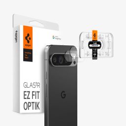 Spigen Glass tR EZ Fit Optik 2 Pack Google Pixel 9 Pro Crystal Clear