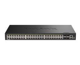 D-Link DGS-1530-52P/E 48-Port Gigabit Stackable Smart Managed PoE Switch