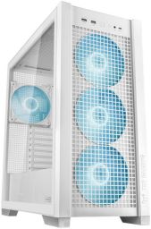 HÁZ Asus TUF GAMING GT302 TG ARGB WHITE - midi számítógépház - Fehér
