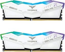 TeamGroup 32GB DDR5 6400MHz Kit(2x16GB) T-Force Delta RGB White