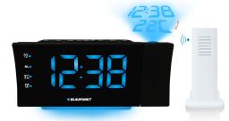 Blaupunkt CRP81USB Clock radio with projection and USB charging Black