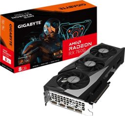 GIGABYTE Videokártya PCI-Ex16x AMD RX 7600 8GB DDR6 OC