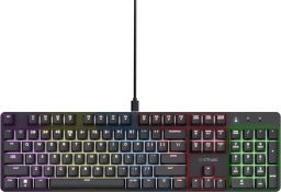Trust GXT 871 Zora Mechanical Gaming Keyboard Black US