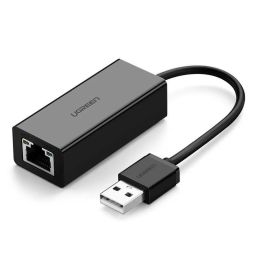 UGREEN CR110 USB-RJ45 Hálózati Adapter Black