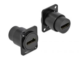 DeLock D-Type Module HDMI-A female to female Black