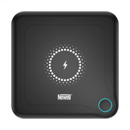 NEWELL GP12 vezeték powerbank, 24.000 mAh, 8 adapter, LED kijelző, vezeték nélküli töltés,