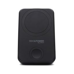 Realpower Powerbank PB-10000 MAG+Watch Black