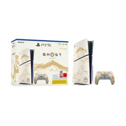 Sony PlayStation 5 Slim 1TB BluRay Ghost of Yōtei Gold Limited Edition Bundle