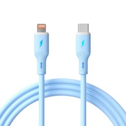 Akyga AK-USB-72 USB-C to Lightning 30W Cable 1m Blue