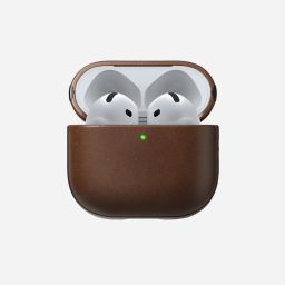 Nomad Modern Leather Case for Airpods 4 Brown