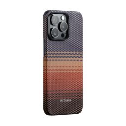 Pitaka MagEZ 5 case for iPhone 15 Pro Max Sunset